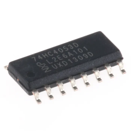 74HC4053D SMD IC Triple 2-channel Analog Multiplexer/Demultiplexer SOIC-16