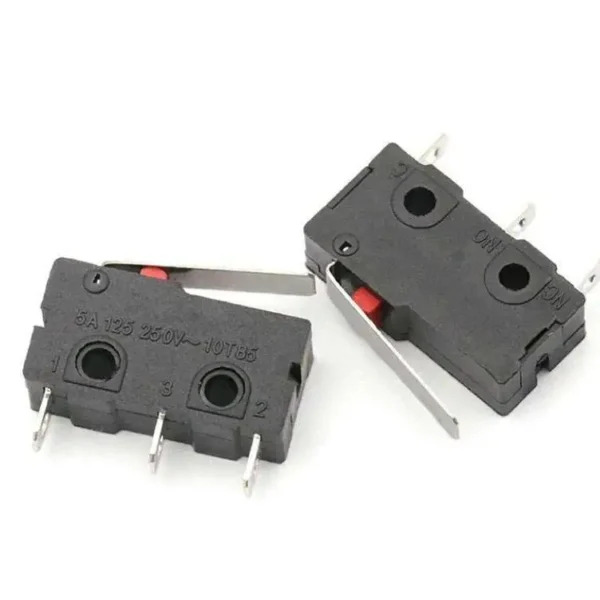 Micro Limit Switch 5A 125~250V Arm 17mm Dim: 20x6mm