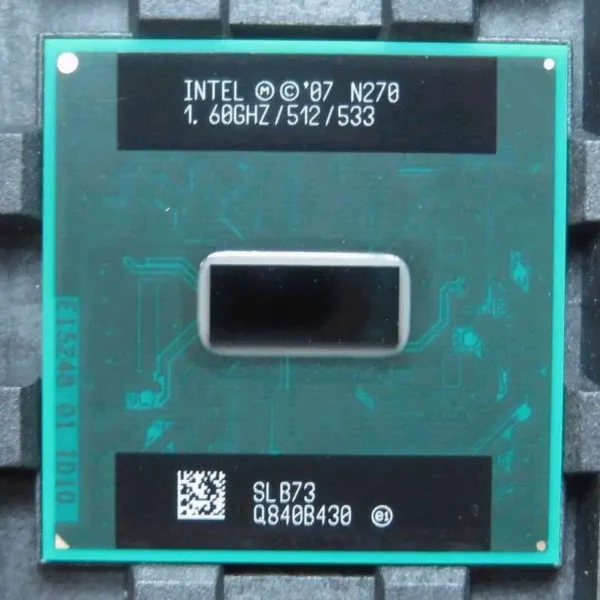 Atom N270 Processor 512K Cache, 1.60 GHz, 533 MHz BGA CPU for Laptop Manufacturing Precision