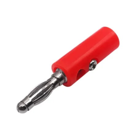 Banana Plug – Connector Male – 4mm – Red