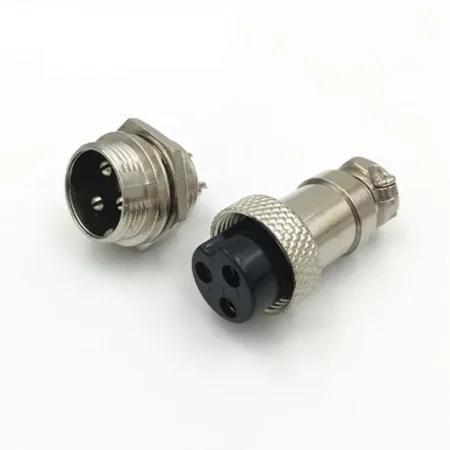 Chassis Connector (Male-Female) GX16-3 pins