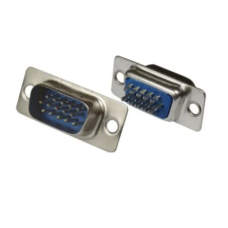 D-Type Connector Solder Type Male (15 pins)