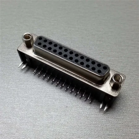 D-type connector Female Right Angle for PCB (25 pins)