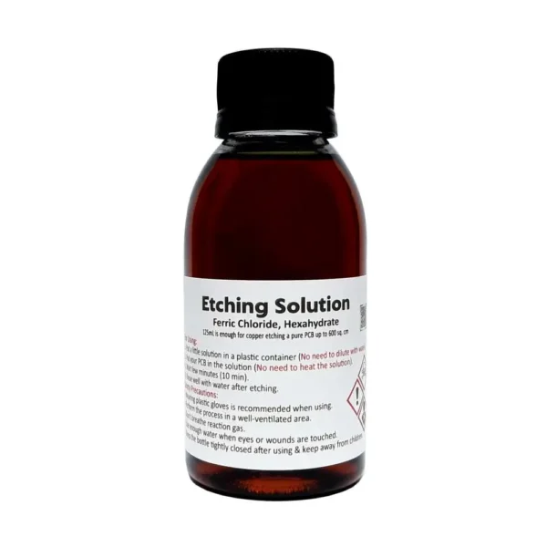 Etching Solution Acid , Ferric Chloride (Hexahydrate) 125mL