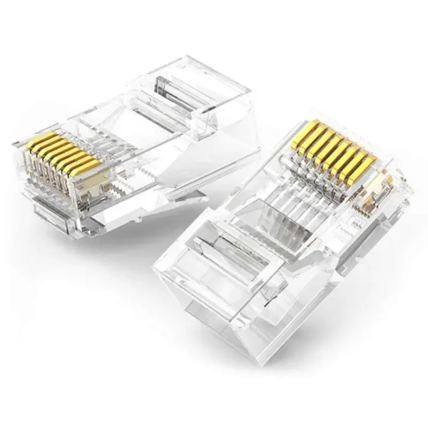Ethernet RJ45 8P8C UTP Cat6 Connector Plug (5 PCS)