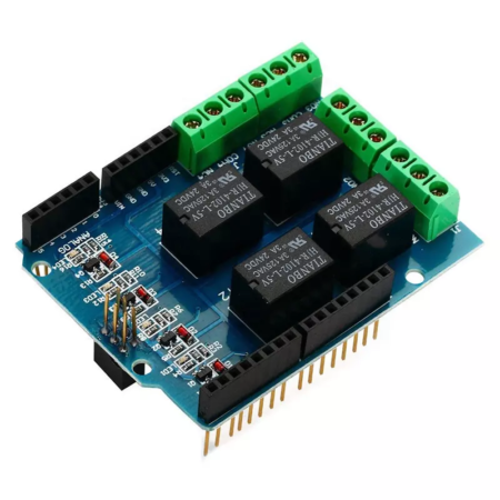 Relay Module Shield 4 Channel For Arduino
