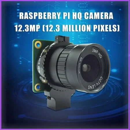 Official Raspberry Pi HQ Camera 12.3MP with CGL 6mm CS Fixed IR 3.0 Megapixel CCTV Lens