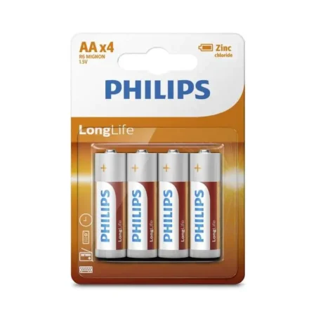 PHILIPS Battery R6L4B/97 1.5V AA (4Pcs)
