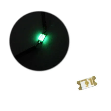 SMD LED Emerald-Green 1206