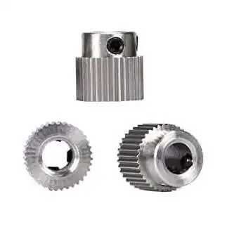Stainless Steel Drive Gear For MK7 / MK8 Extruder 36 Teeth Bore 5mm
