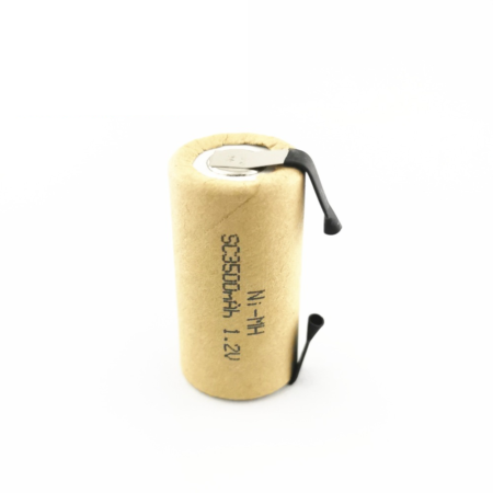 Sub-C Rechargeable Battery NI-MH 1500mAh 1.2V with Pins
