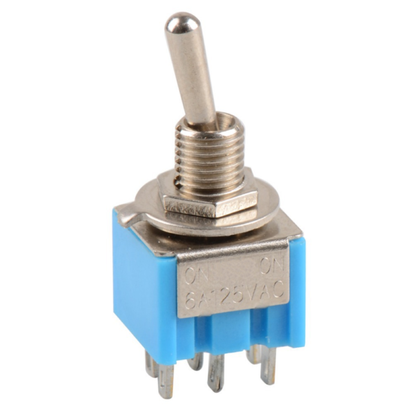 Toggle Switch 6 Pins ON-ON (6A,125VAC)