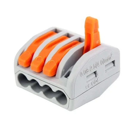 WAGO Connector PCT-214 Push-In Terminals for Cable Connection 4 Pin