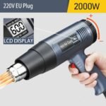 Hot Air Gun 2000W With Temperature Indicator Display