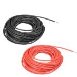 Flexible Tinned Copper Silicone Wire AWG-22 (1M)