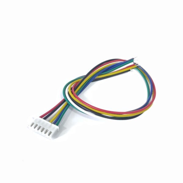 Data Cable JST 6 Pin 2.54mm 24AWG 25cm (One Side Terminal)