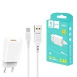VDENMENV Charger Adapter 5V 2.4A with Micro USB Cable