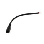 DC Jack Female Power Connector With 26AWG Wire (5.5×2.1mm)