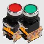 LA38 22mm Push Button Momentary Switch Heavy Duty