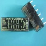 MATSUSHITA PCB Mount Latching Power Relay, 12V dc Coil, 3A Switching Current 12Pin