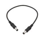 DC Power Adapter Cable Male to Male 5.5×2.1mm Plug 30cm