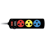 LiOA Common Expansion Outlet with Switch – 3 Outlets – 2200W (220VAC)/10A – 3SND3.2.10