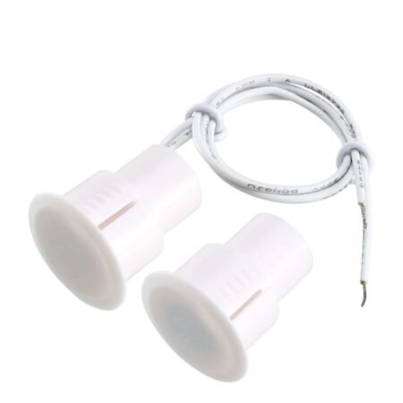 Magnetic Reed Switch Door Sensor with Wire MC-36 White (Normal Open)