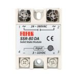 Solid State Relay 3V~32V DC to AC 24V~380V SSR-80 DA