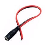 Female DC Power Socket Jack Prewired