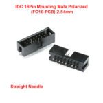 IDC 16Pin Mounting Male Polarized (FC16-PCB) 2.54mm