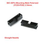 IDC 20Pin Mounting Male Polarized (FC20-PCB) 2.54mm