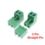 Terminal Block 2Pin Pluggable (Straight Pin) 5.08mm
