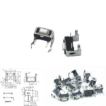 PushButton Tact Switch Right Angle (3*6*4.3mm) with Bracket Tactile