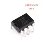 IC 4558 DIP-8 (Dual Operational Amplifier)