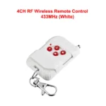 4CH RF Wireless Remote Control 433MHz (White)