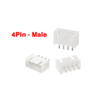 Data Terminal Male 4 Pin Connector JST XH 2.54mm On PCB