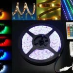 LED STRIP LIGHT RGB 5050 60Led/Meter+Control and Remote