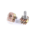 Rotry Potentiometer Double 50K – 6 Pin