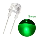Super Bright LED 8MM (Green) 0.5Watt