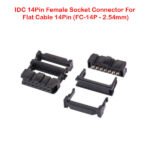 IDC 14Pin Female Socket Connector For Flat Cable 14Pin (FC-14P – 2.54mm)