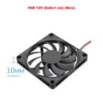 FAN 12V (8x8x1 cm) (New)
