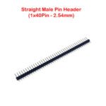 Single Male Pin Header Straight (1x40Pin – 2.54mm)