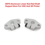 SHF8 Aluminum Linear Rod Rail Shaft Support 8mm For CNC And 3D Printer