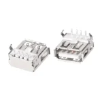 Female USB Connector on PCB Type A – DIP (4Pin)