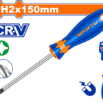 Screwdriver (+) (PH2x150mm) Soft Hand WADFOW – WSD2226