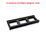 IC socket 40Pin (20+20 ) (Original – USA)