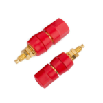 Banana Plug Binding Post 4mm – Female – Red Color (25A)