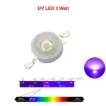 UV LED 3Watt High Power LED Light Beads Ultra Violet Purple LED