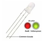 Bi-Color LED 5MM (Red & Yellow) 3Pin Com.Anode