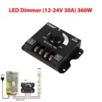 LED Dimmer (12-24V 30A) 360W